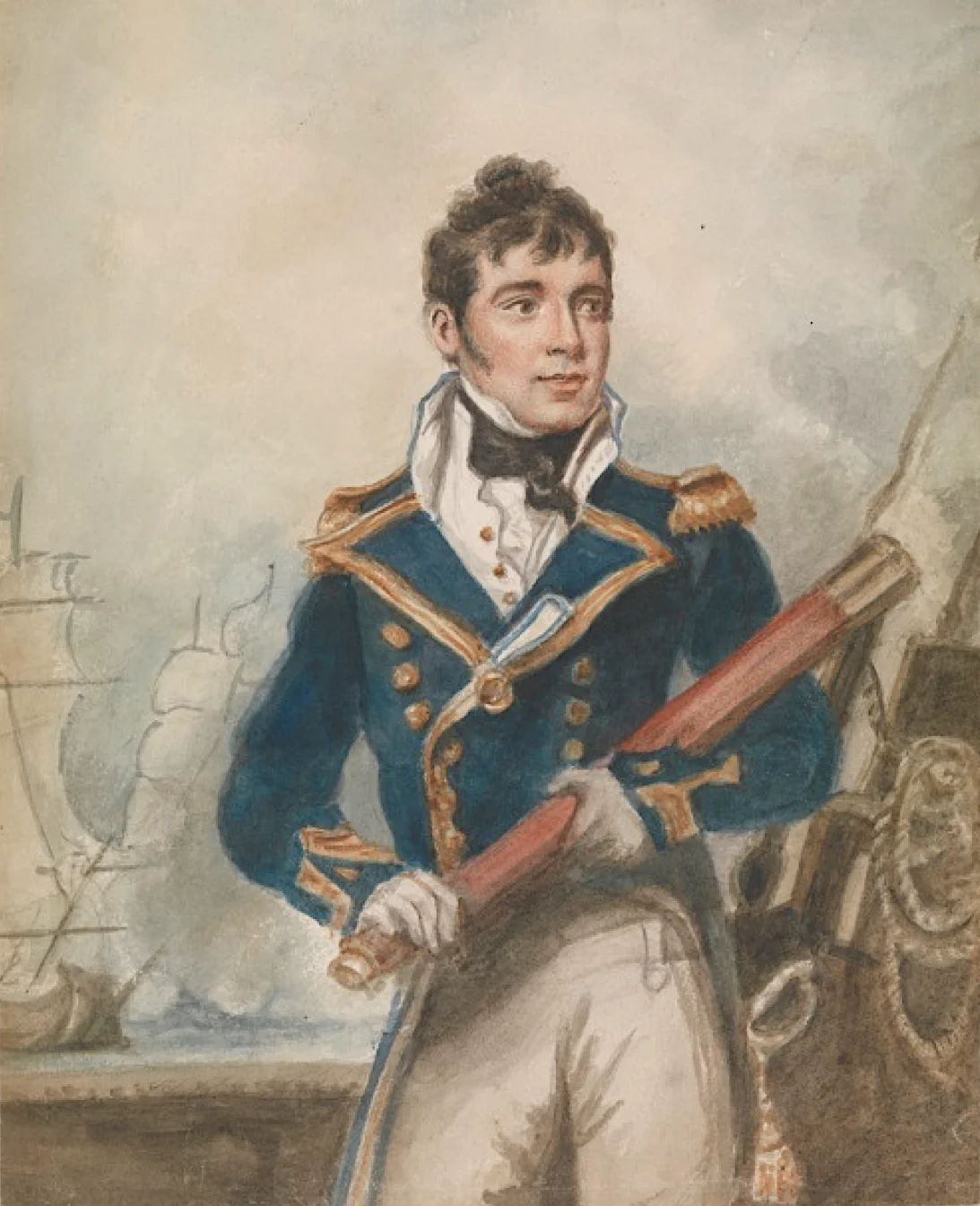 Portrait of Captain William Hoste