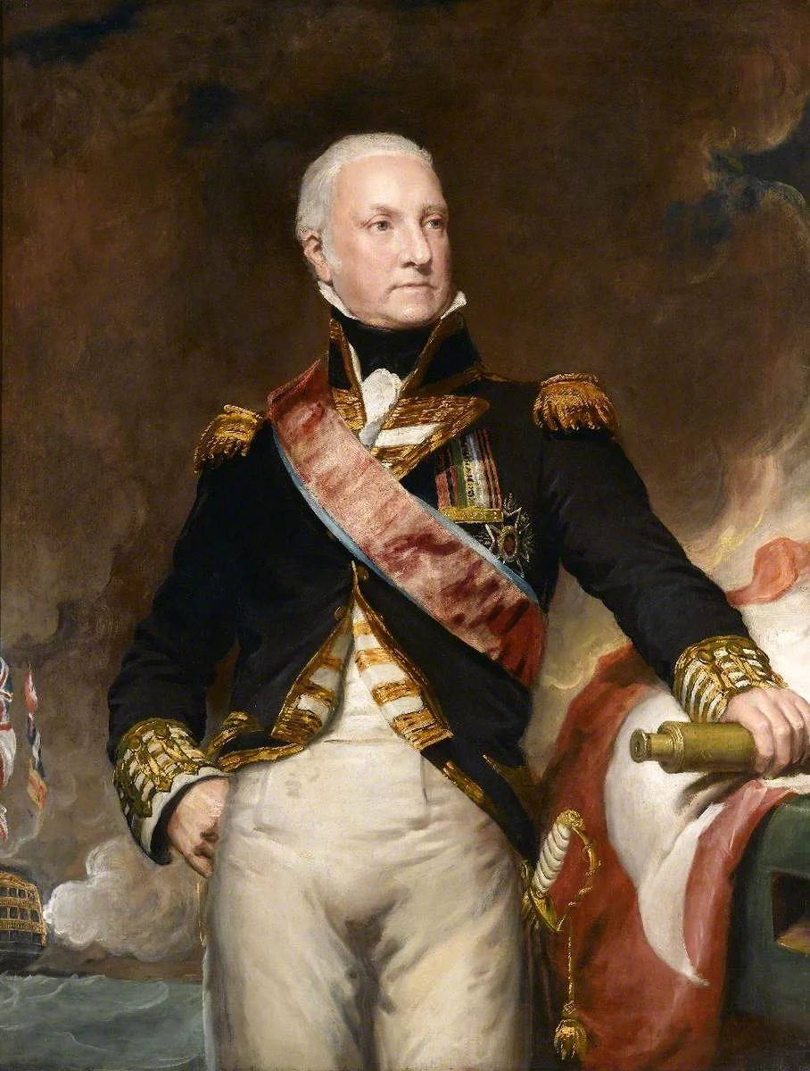 Portrait of Admiral Edward Pellew