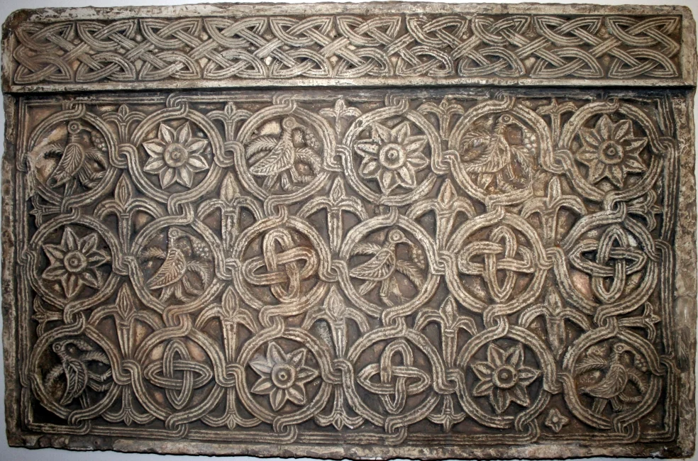 Medieval interlace or symbol of Scrixa