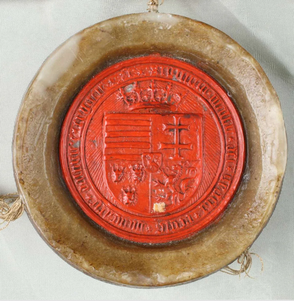 King Matthias Corvinus’s pendant privy seal, 1460.