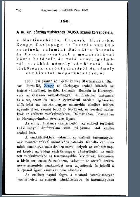 Circular No. 78.053, 27 December 1879