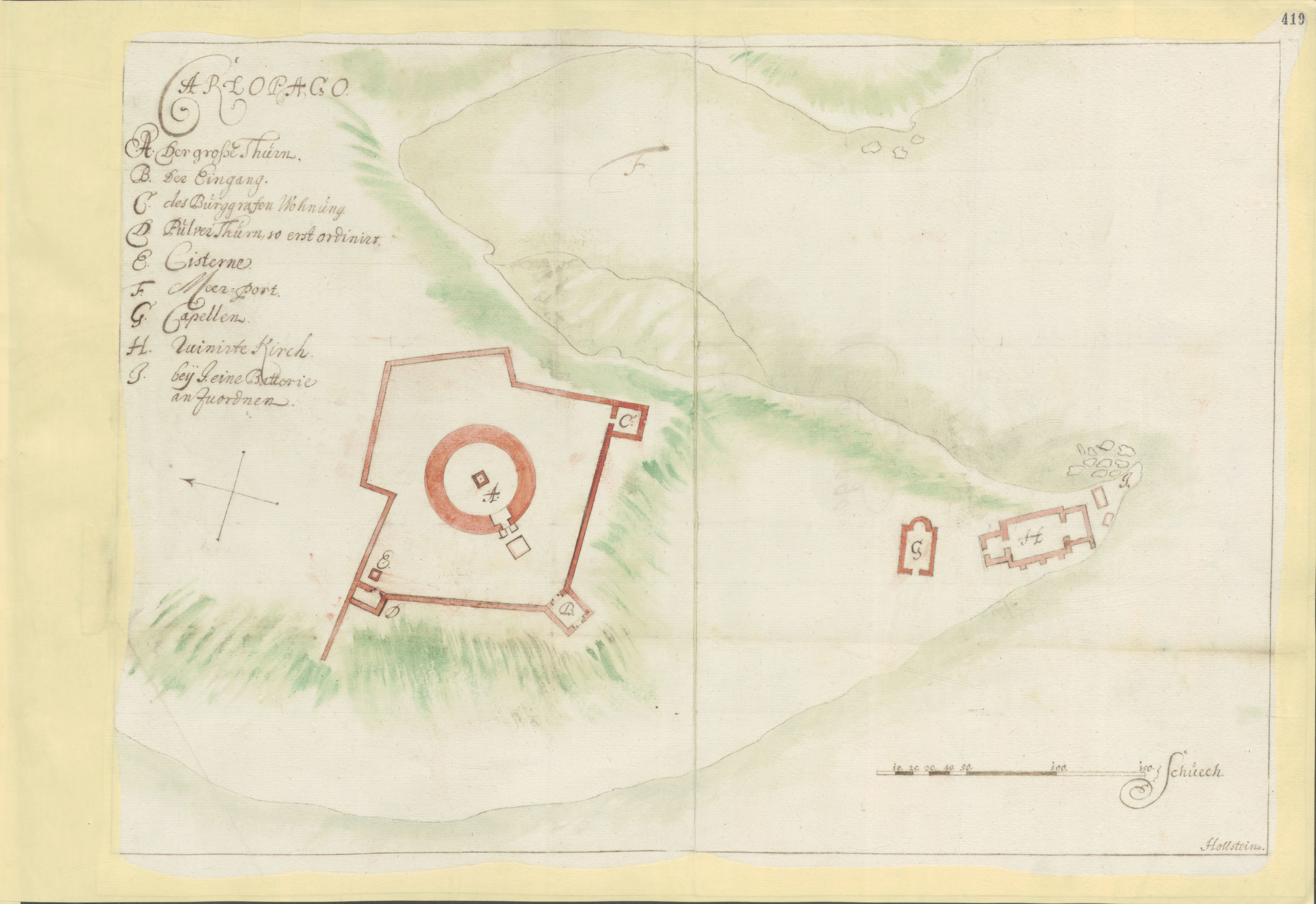 Plan of Karlobag 11