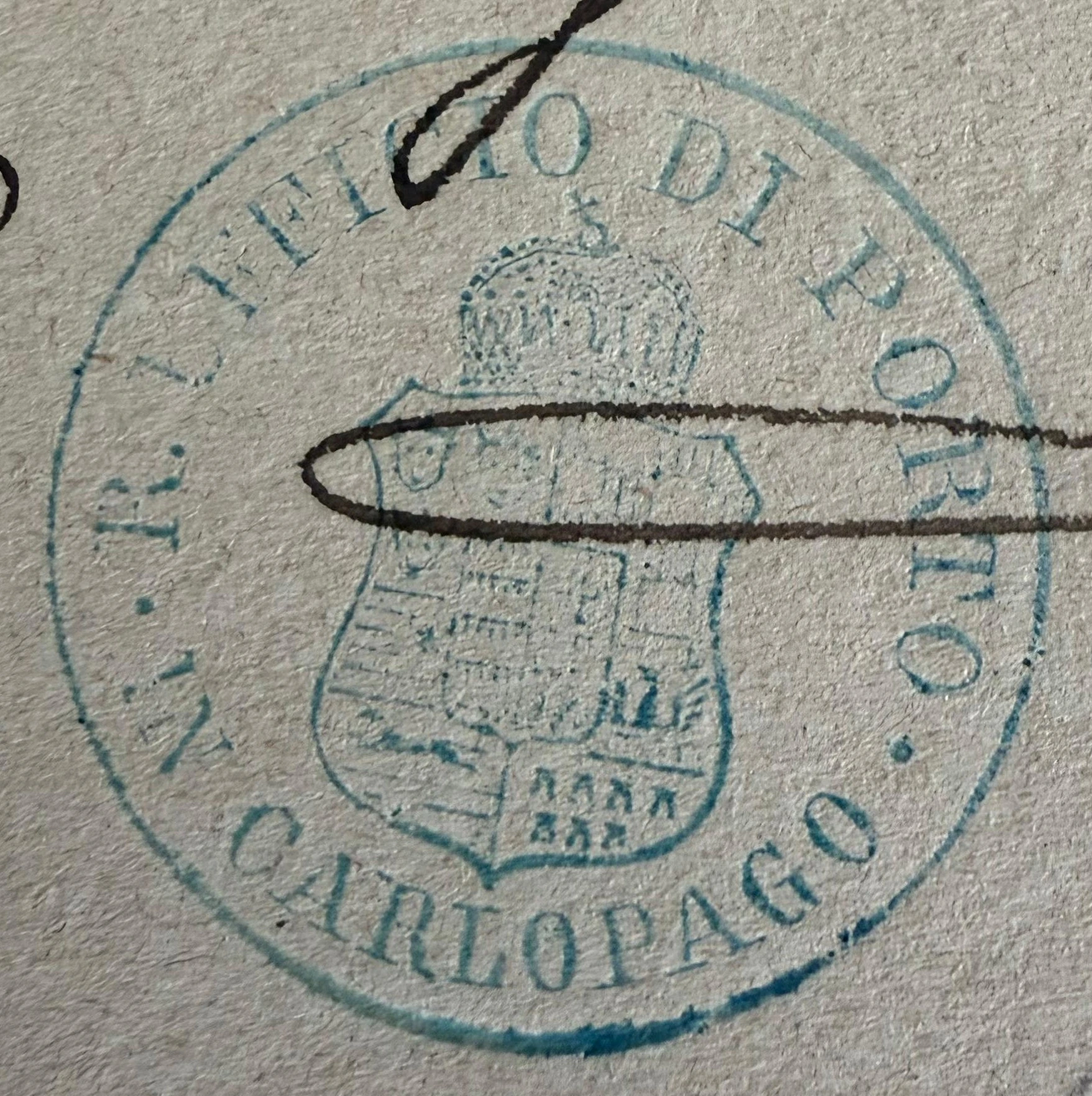 Detail · Harbour office seal