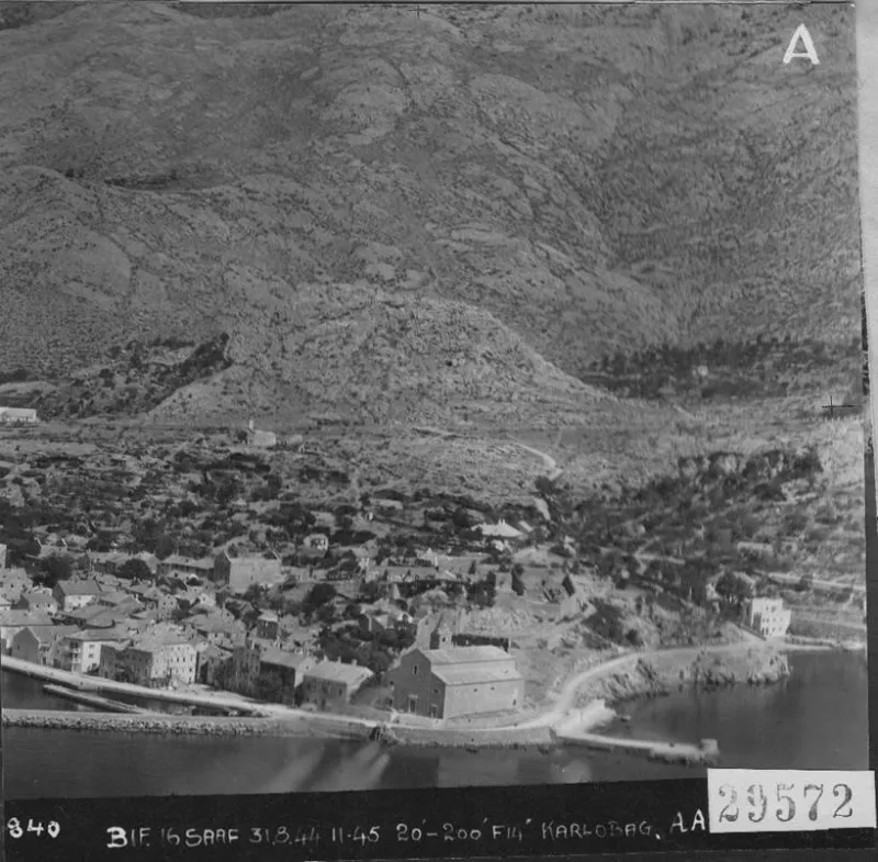 Aerial footage during the attack by the Balkan Air Force