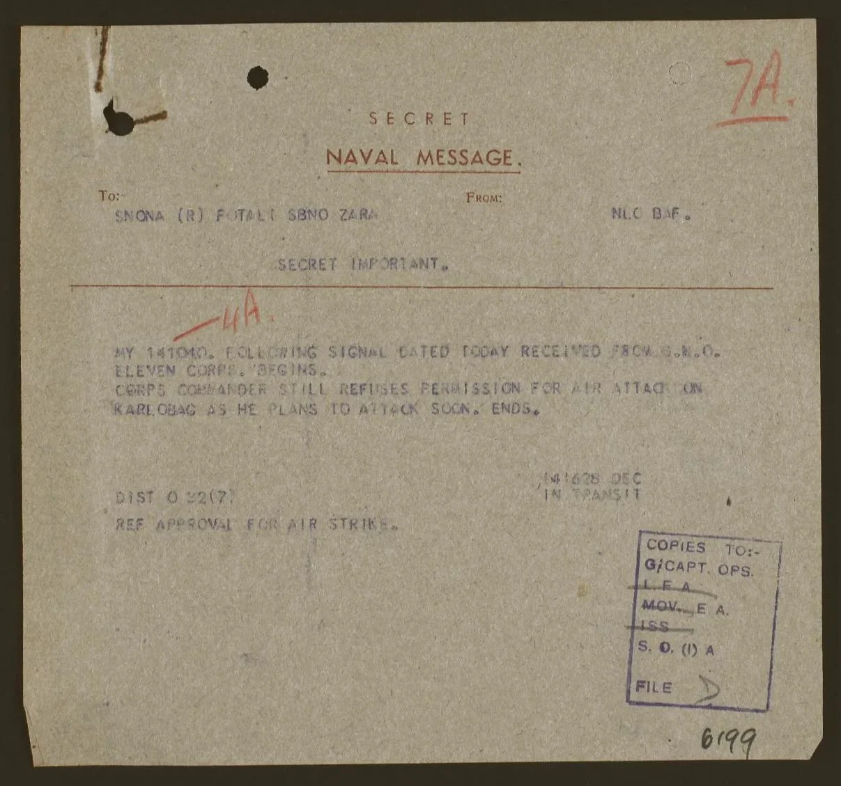 Bombing of Karlobag