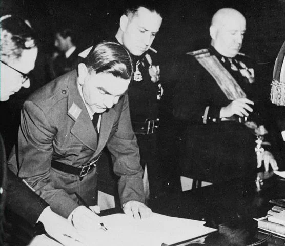 signing of the treaty